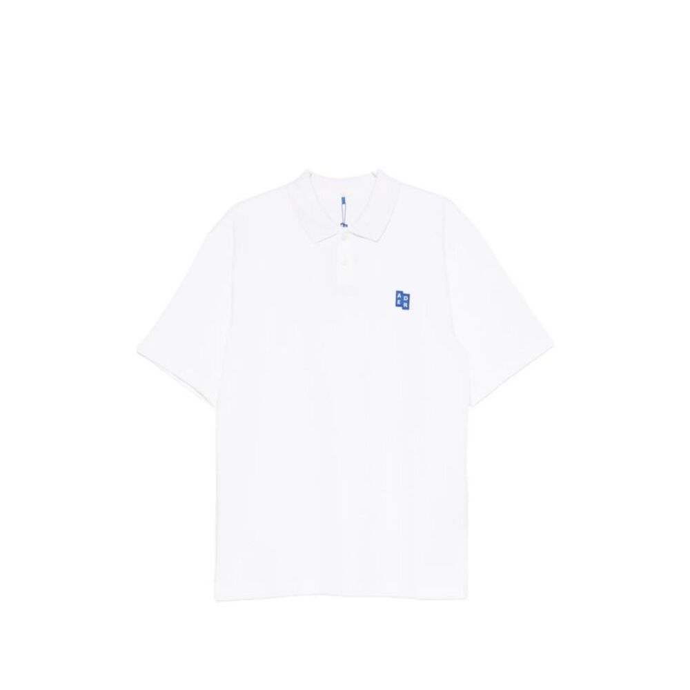 Ader Error White Polo Shirts Men
